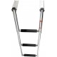 Amarine Made 3 Step Stainless Steel Telescoping Boat Ladder Swim Step