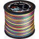 RUNCL Ultra Strong Braided Line - 500M - 0.40mm - 70lbs - 31.8KG - Multicolor 1 Meter Color